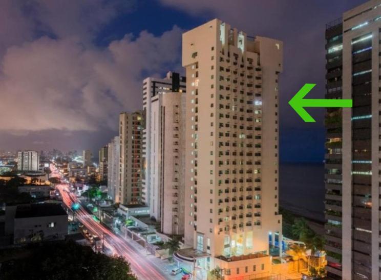 Flat 10 Andar Hotel Costa Mar Acesso Direto Praia Jaboatao dos Guararapes Dış mekan fotoğraf