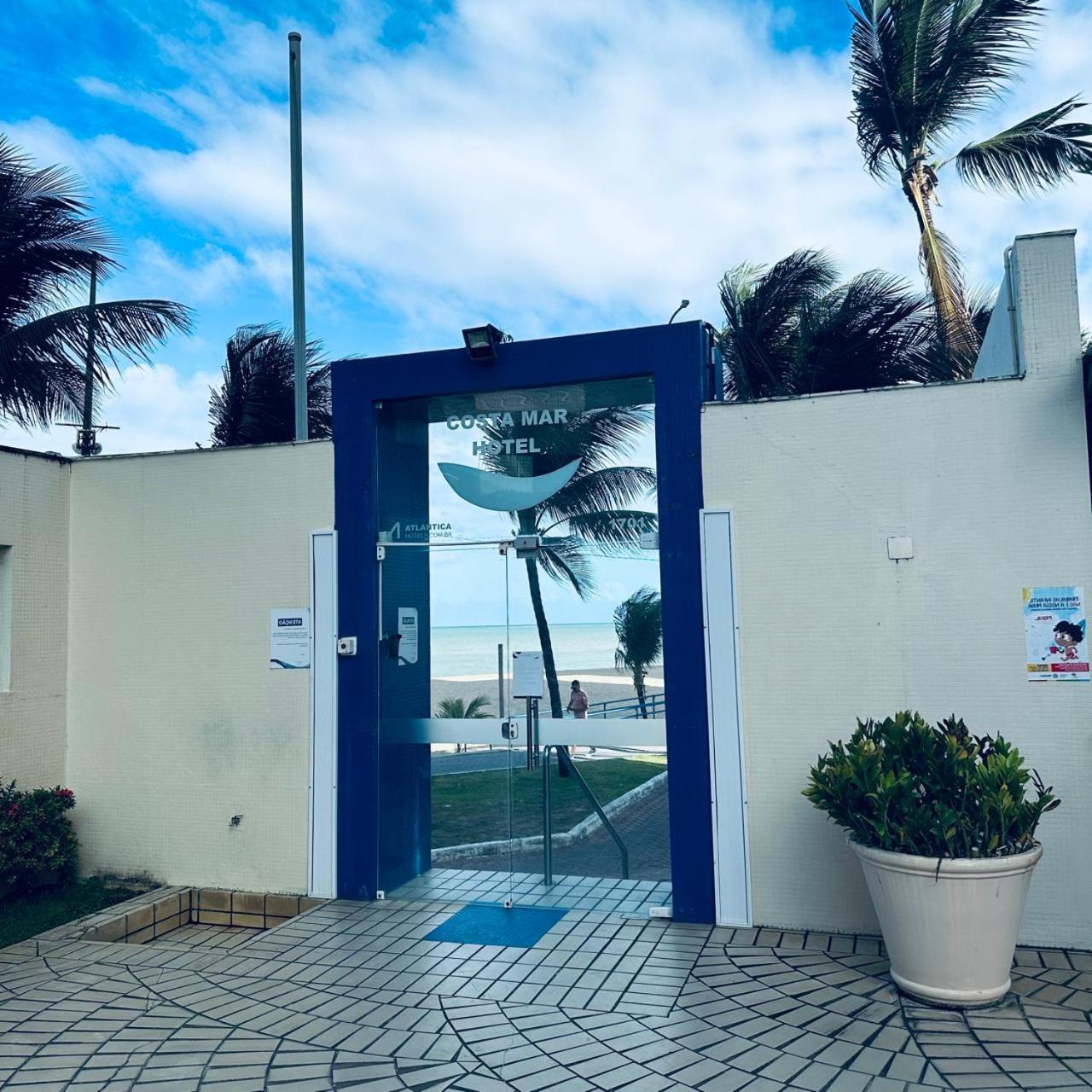 Flat 10 Andar Hotel Costa Mar Acesso Direto Praia Jaboatao dos Guararapes Dış mekan fotoğraf